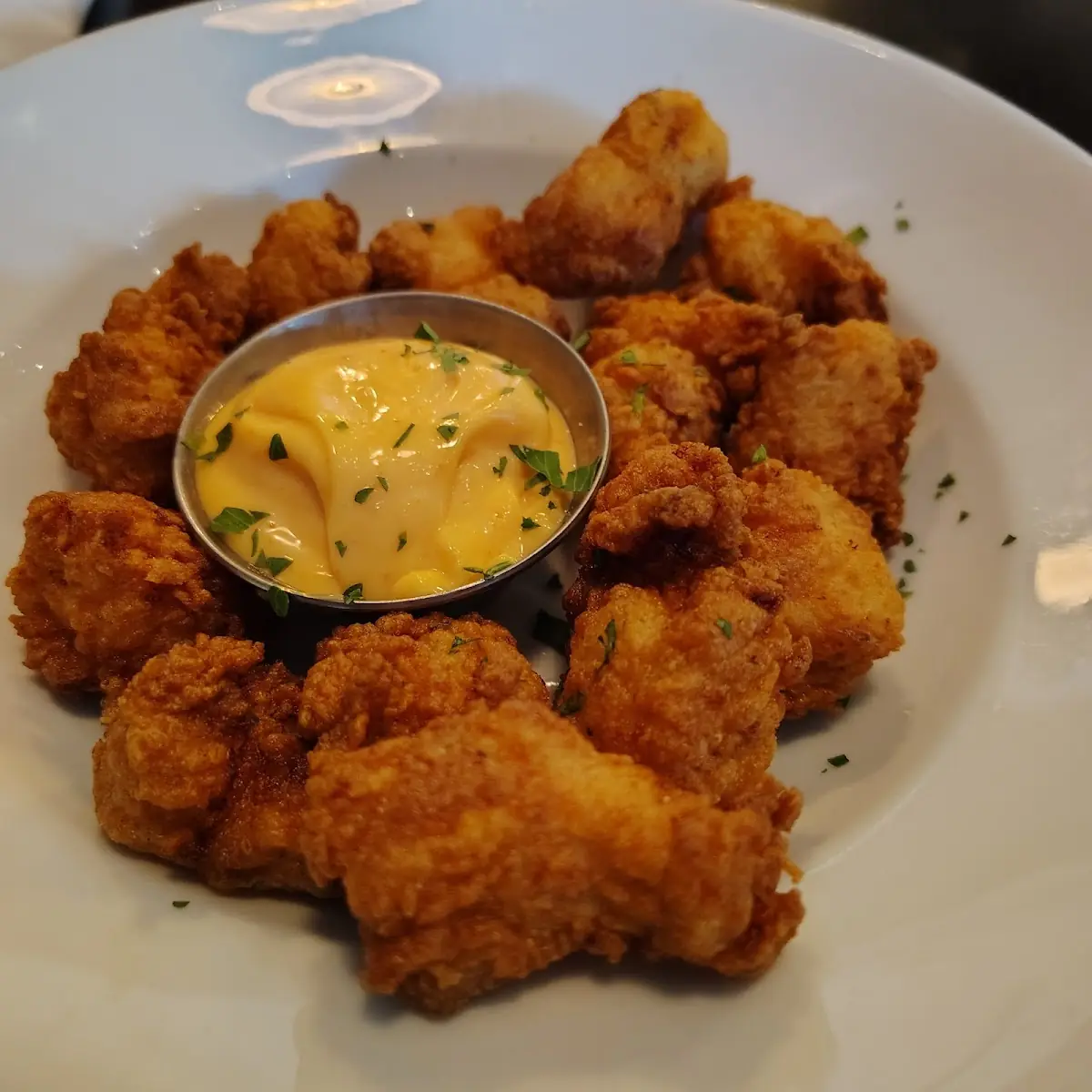 Fried Oyster Salad