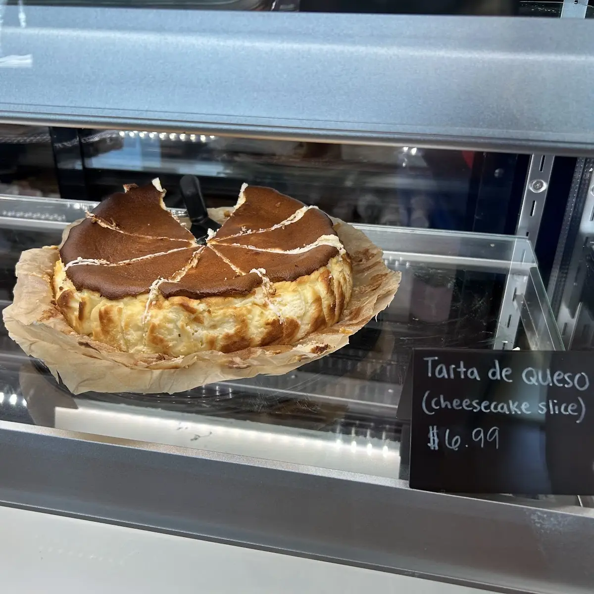 Tarta De Queso Cheesecake Slice