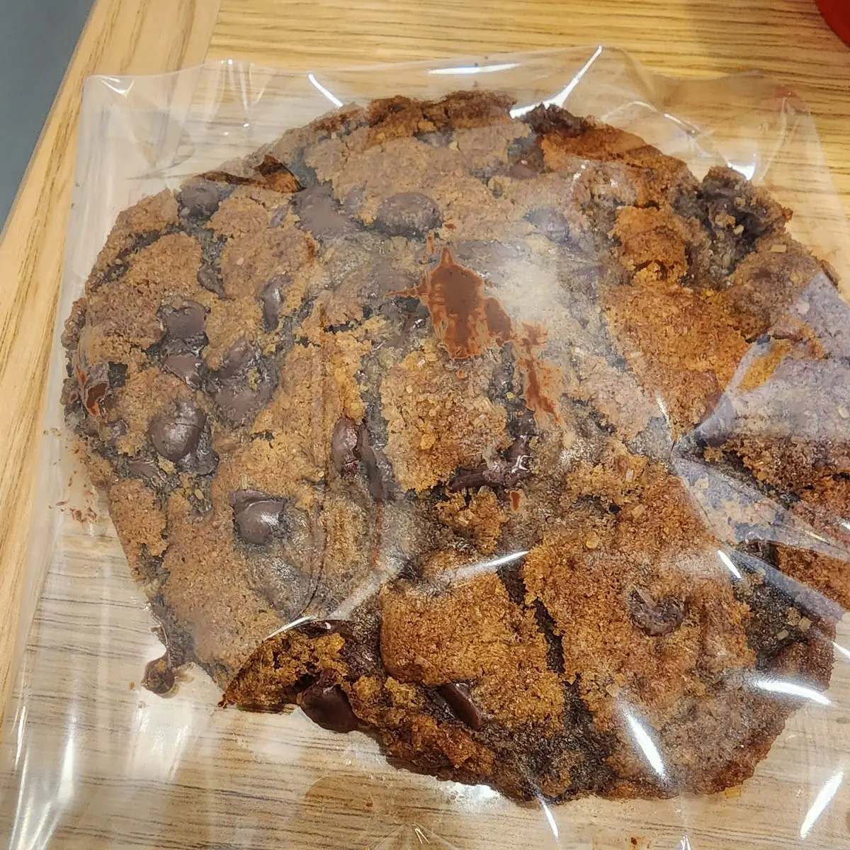Brown Butter Chocolate-Chip Jumbo Cookie