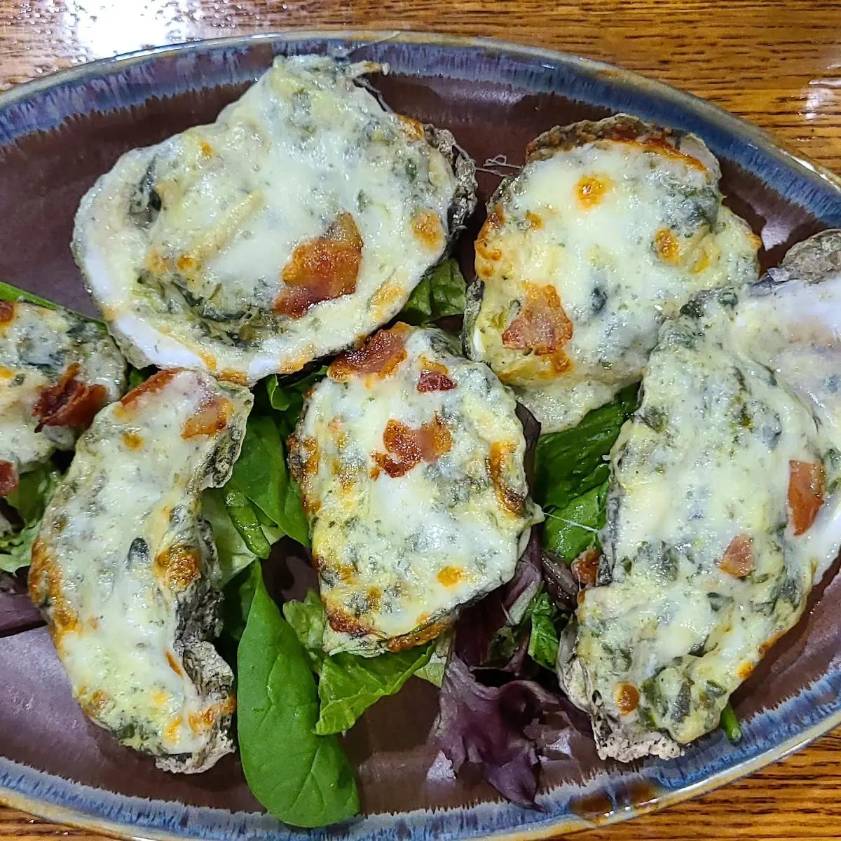 Spinach Artichoke Oysters