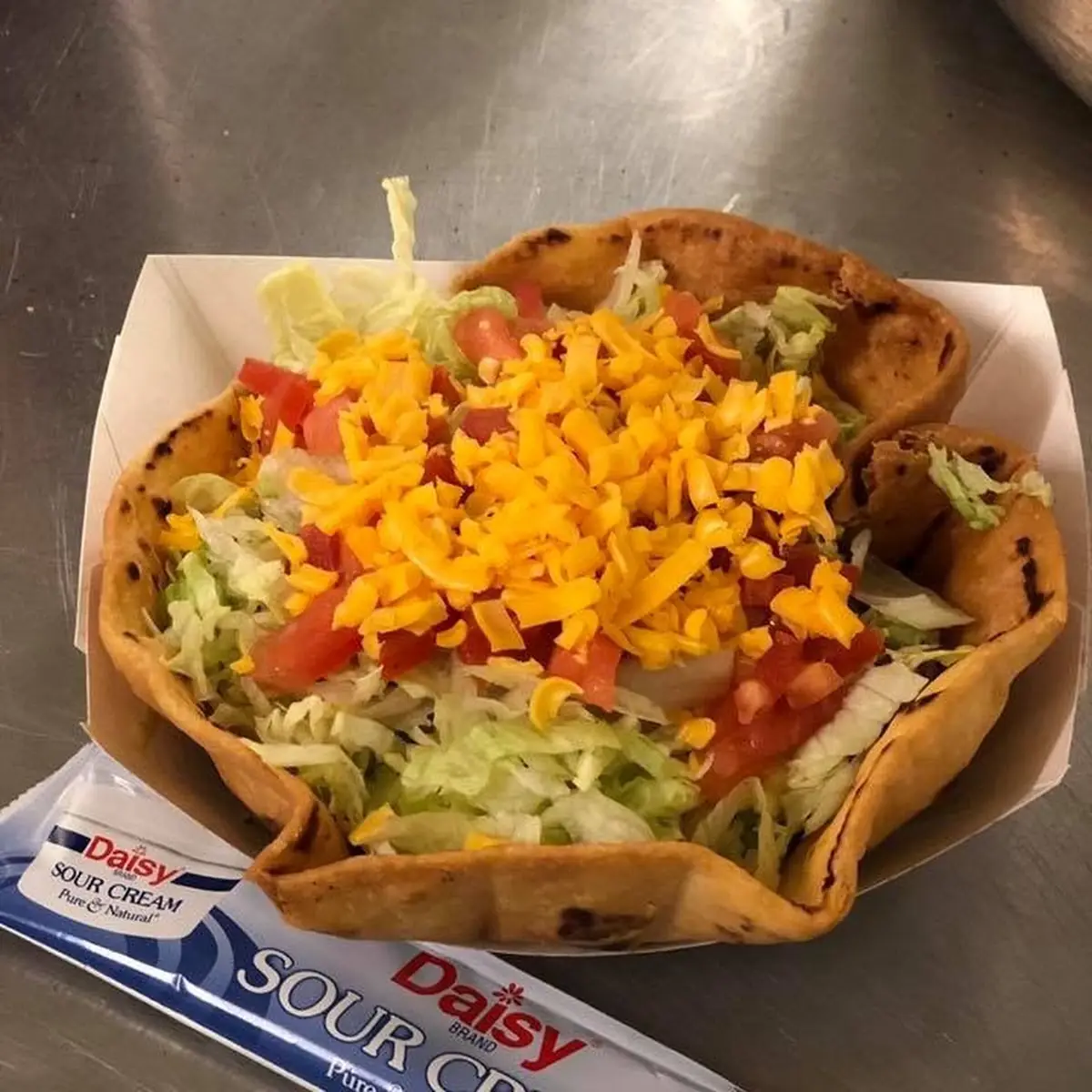 Soft Taco Taco Salad