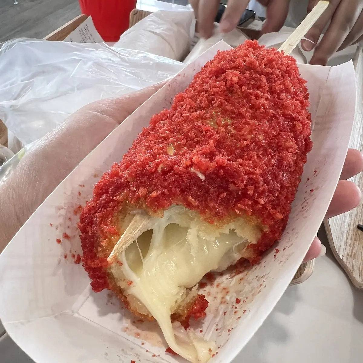Hot Cheetos Mozzarella