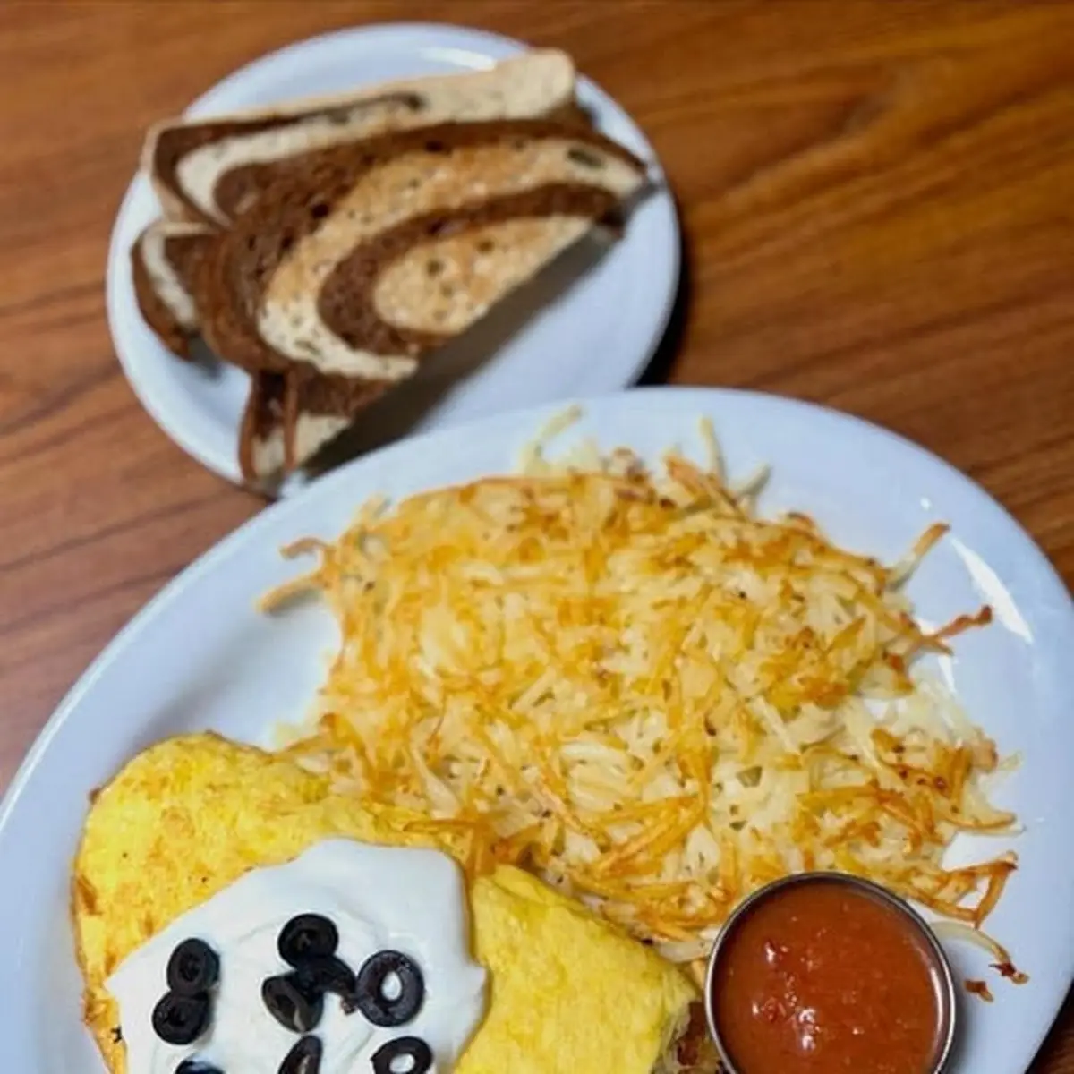 Steak & Cheese Omelette