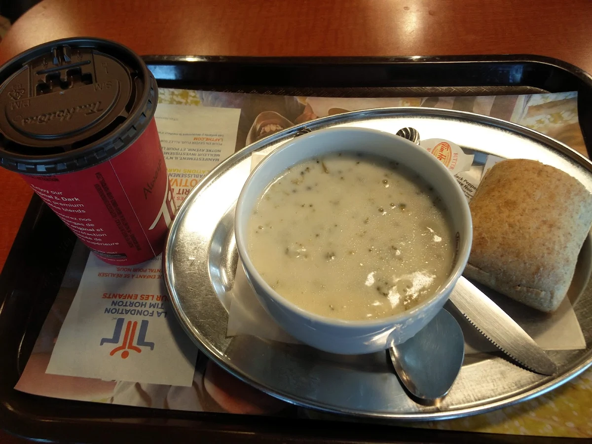 Soupe Crème de Brocoli, Tim Hortons