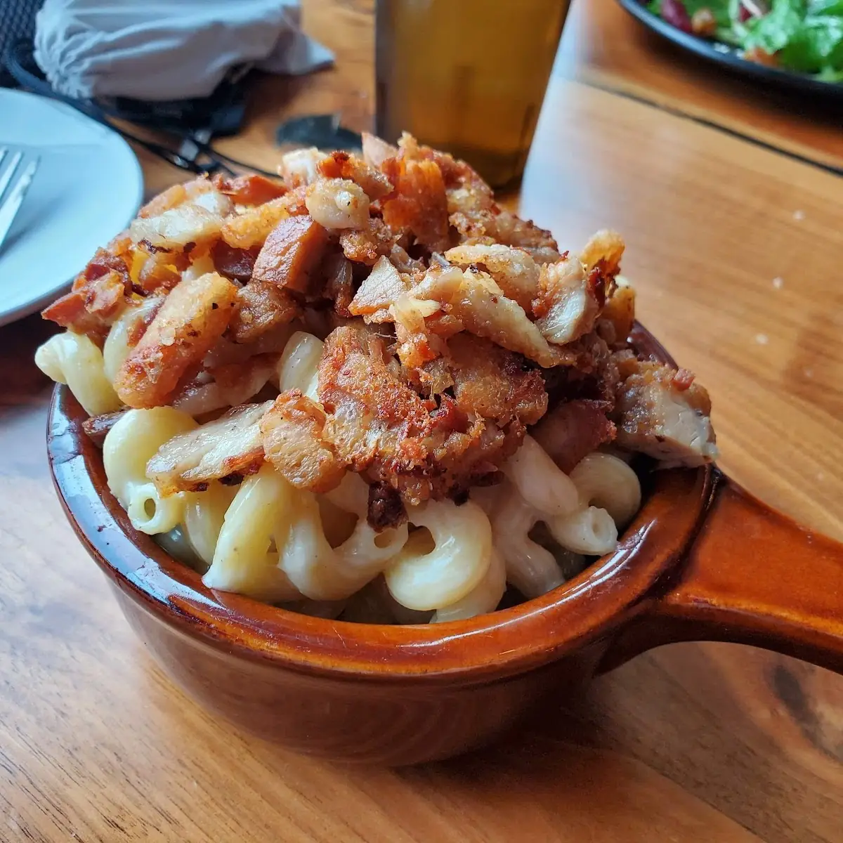 Truffle Mac and Cheese with Bacon