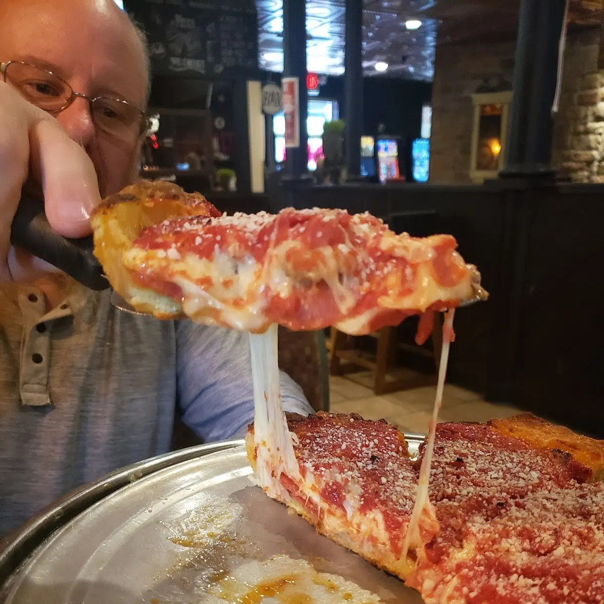 Deep Dish Cheese Pizza
