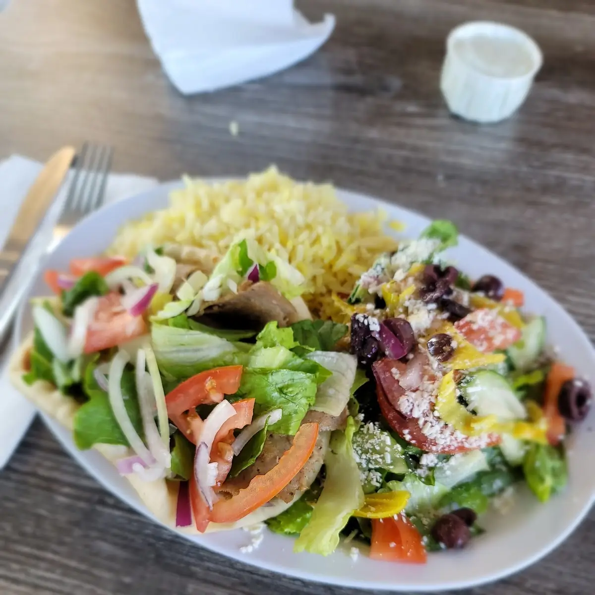 Lamb Gyro Plate