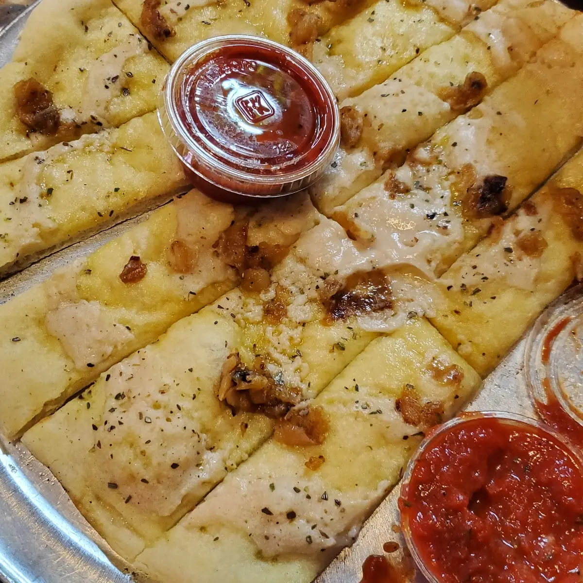 Vegan Cheesy Bread