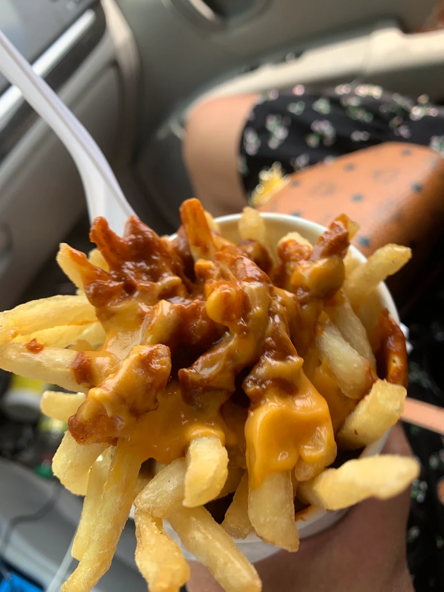 Cheese Fries with Bacon, Fast Eddie's