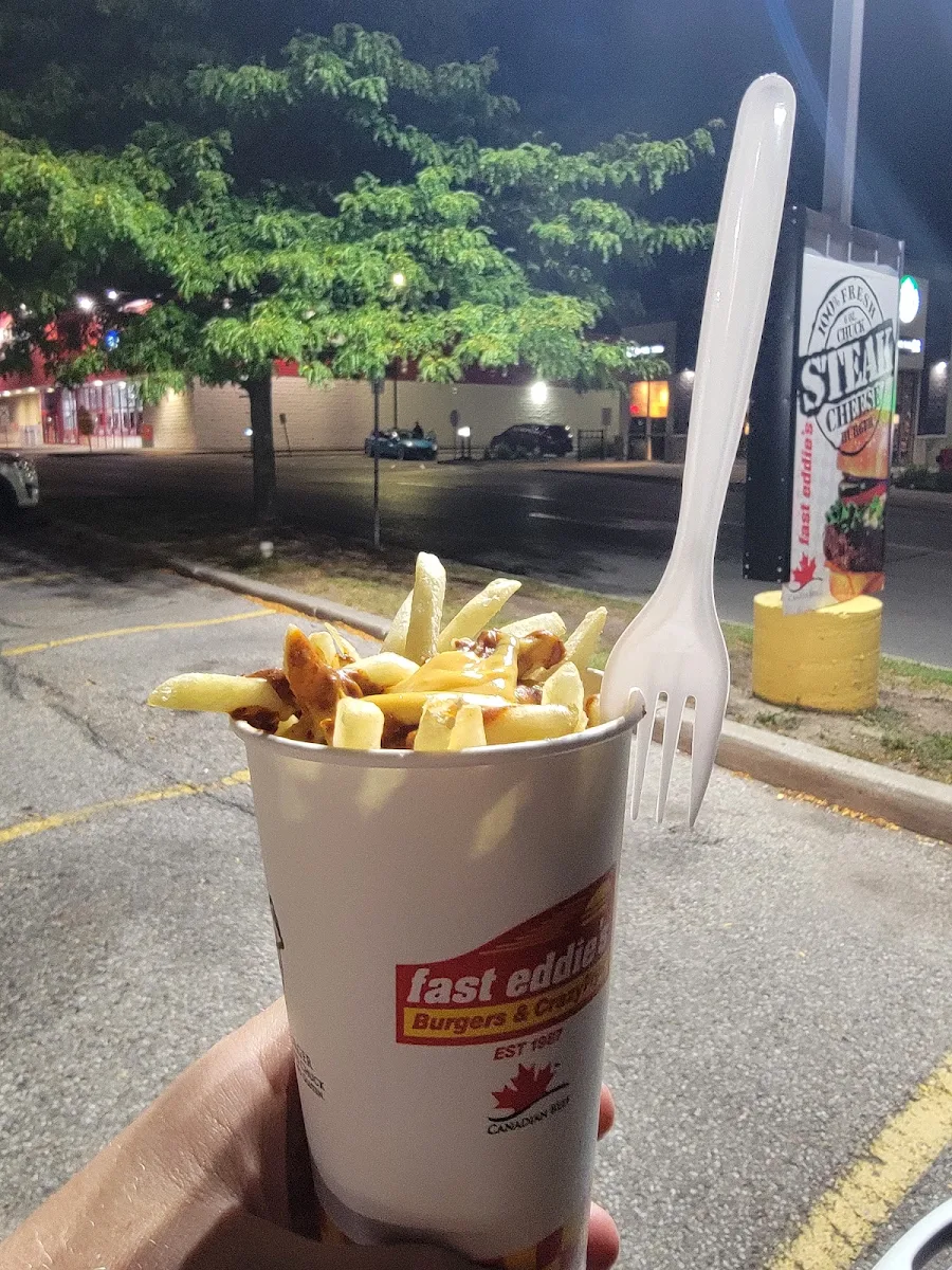 Crazy Fries with Cheese, Fast Eddie's