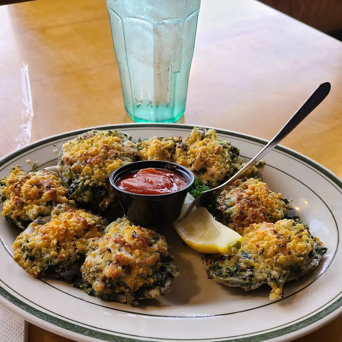 Oysters Rockefeller