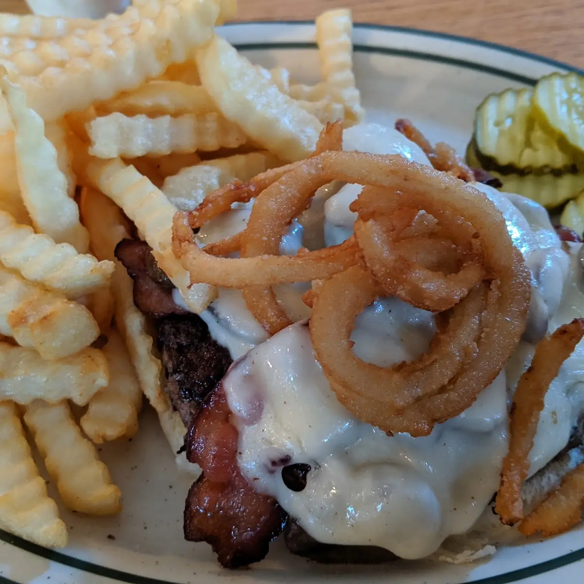 Mushroom Swiss Burger