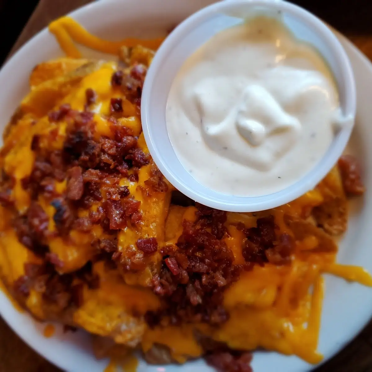 Cheese Fries with Bacon