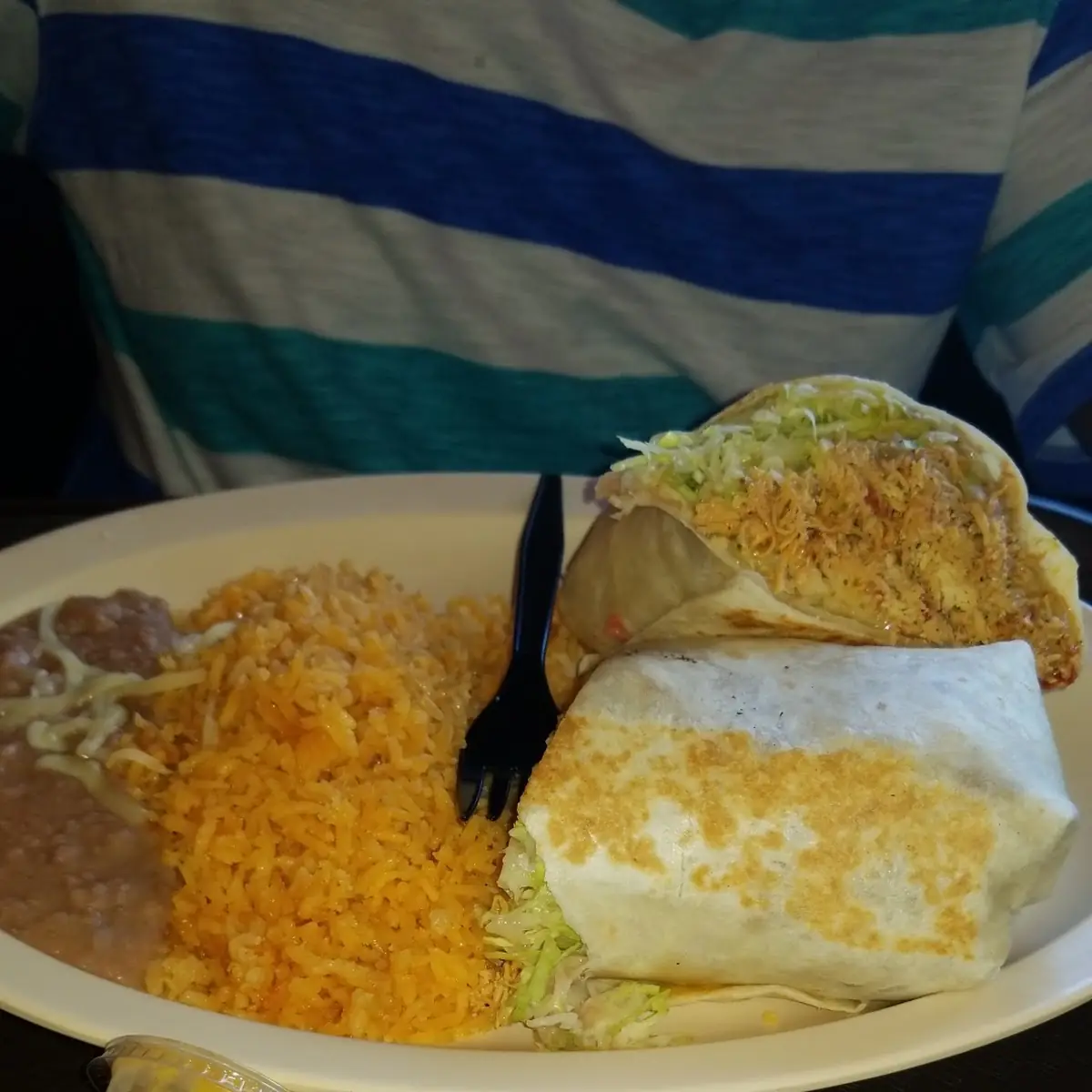 King Chicken Burrito Dinner