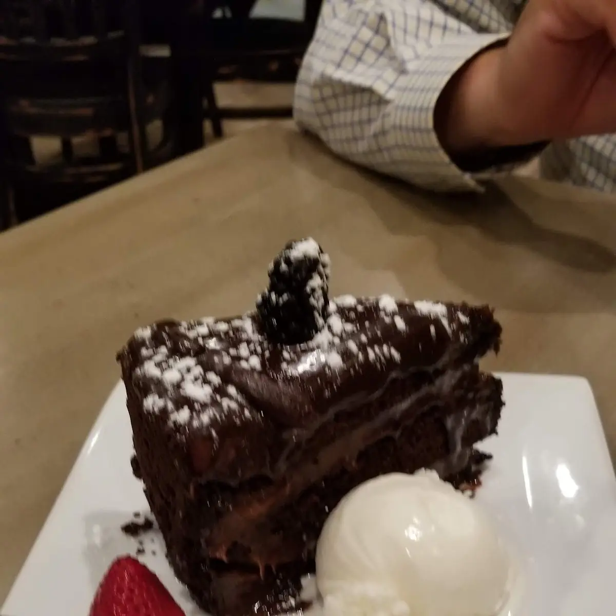 Chocolate Cake Slice