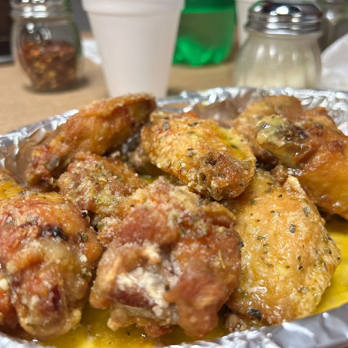 Chicken Wings Garlic Parmesan