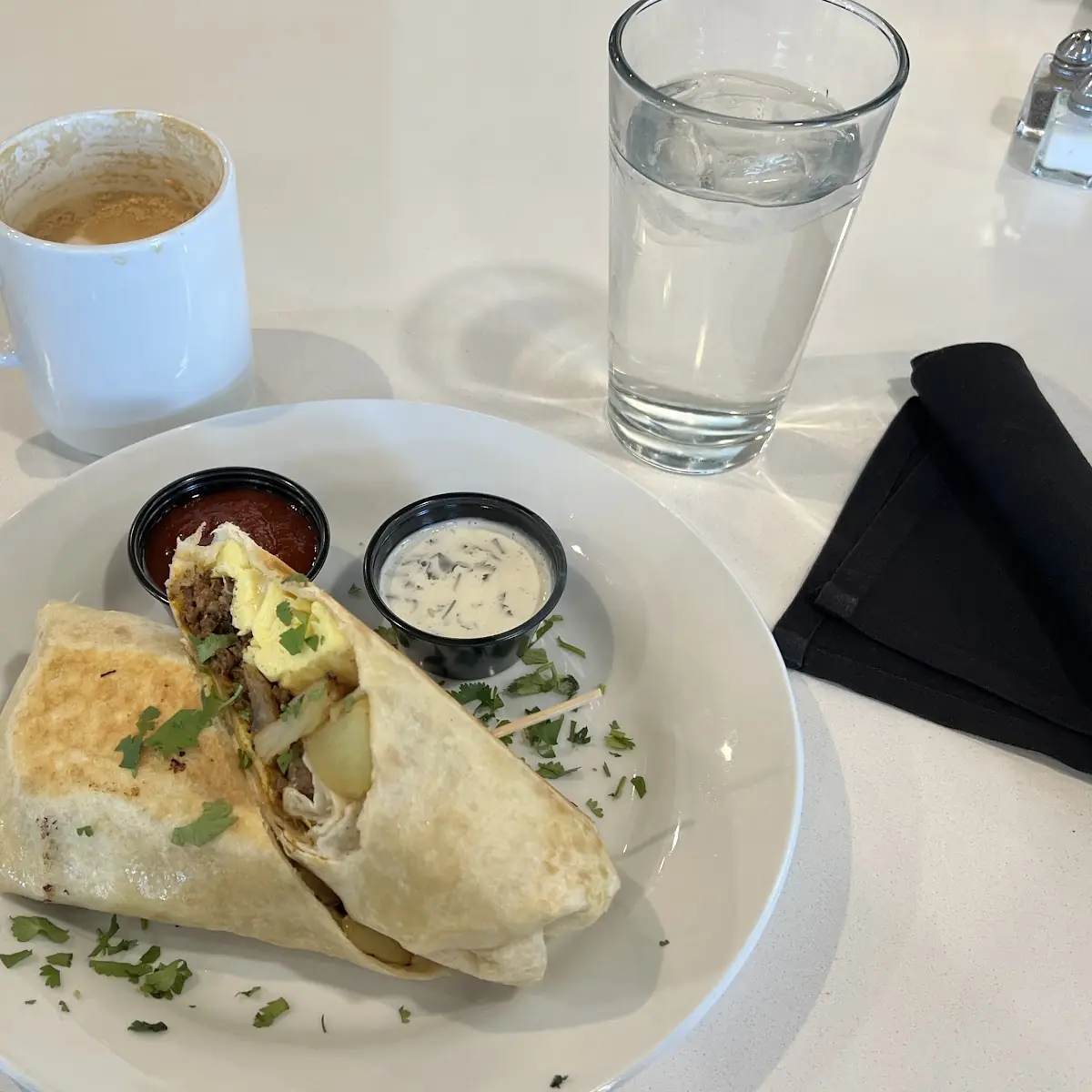 Chorizo Breakfast Burrito
