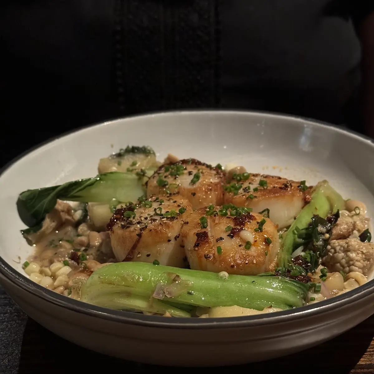 Pan Seared Scallops