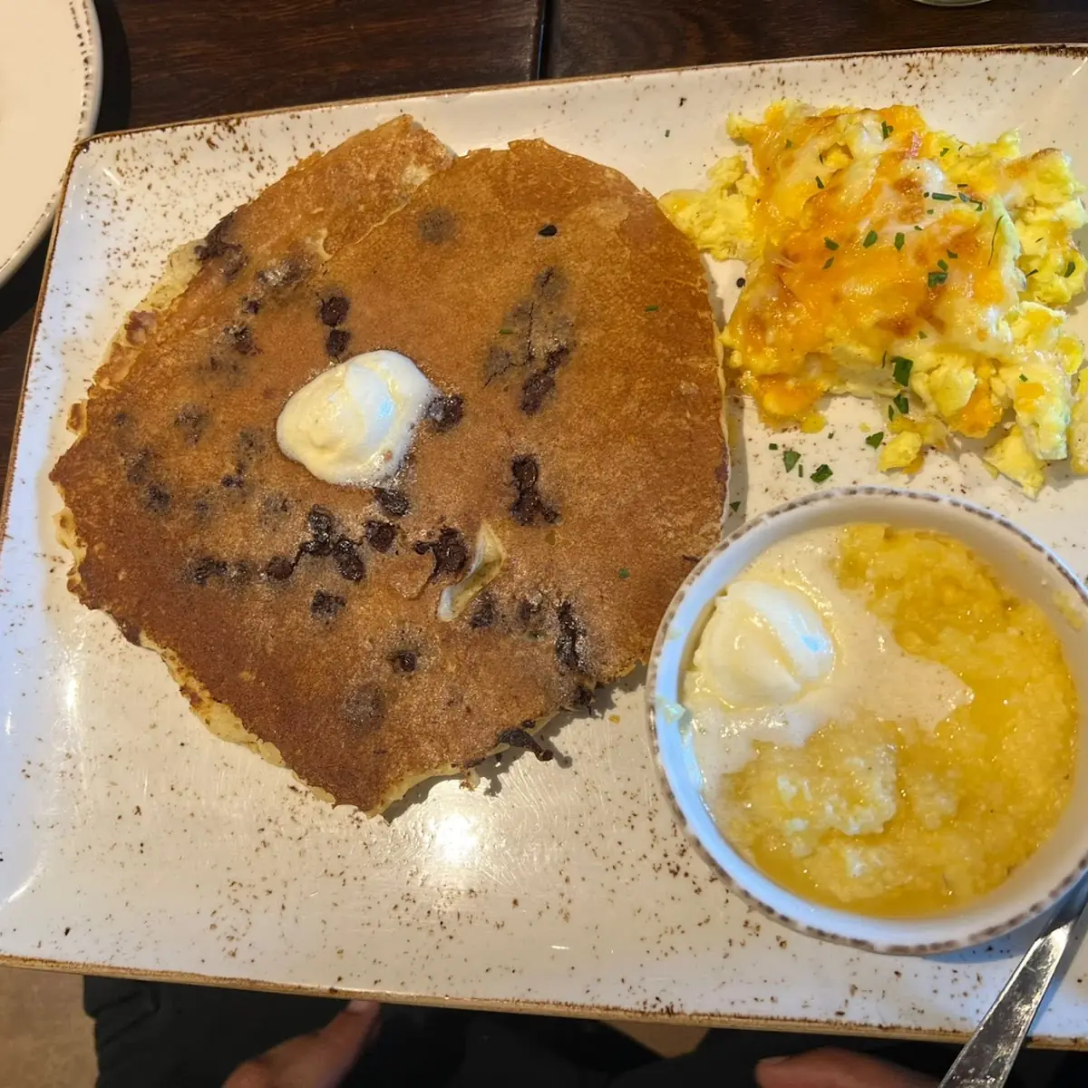 Carrot Cake Pancake Combo