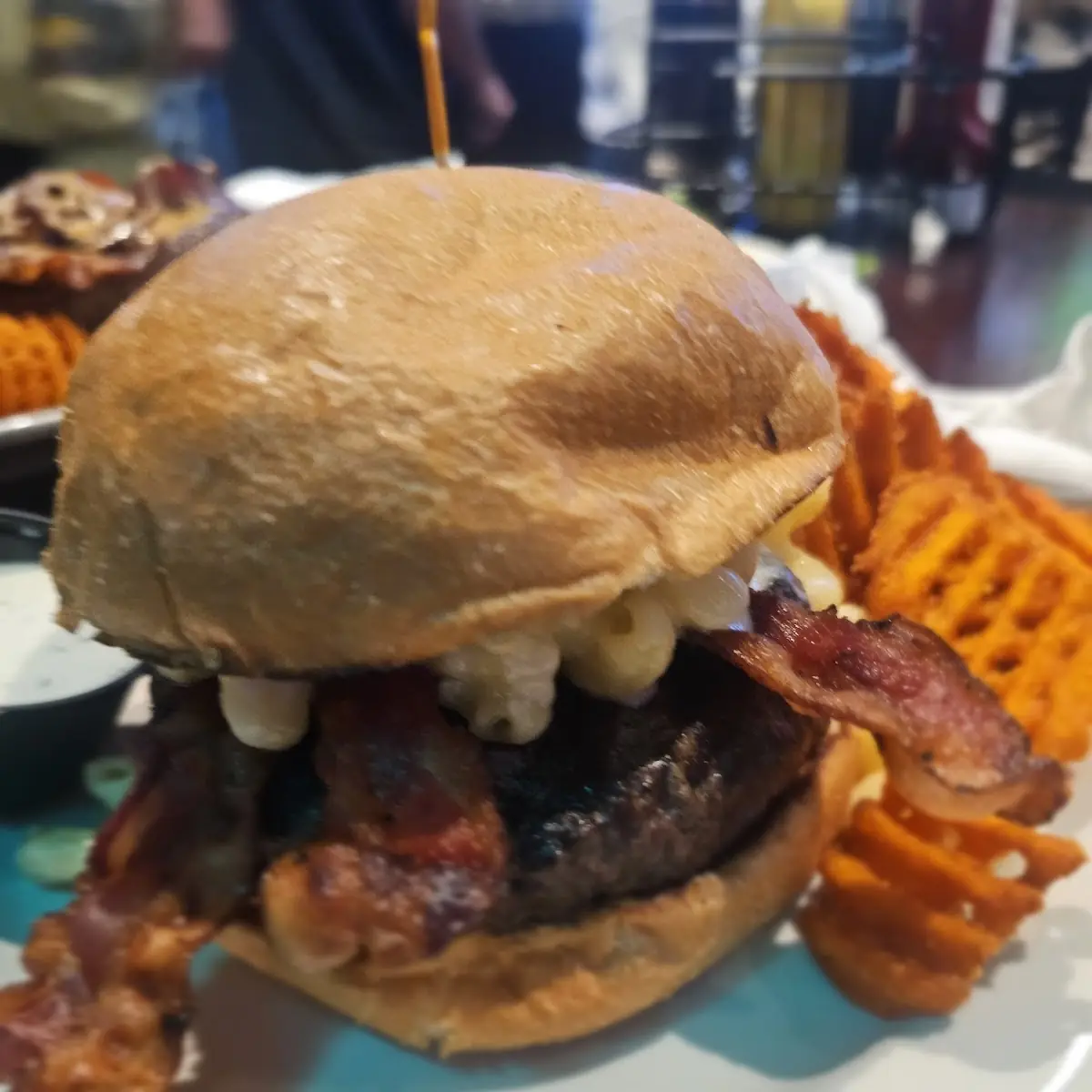 Peanut Butter Bacon Burger