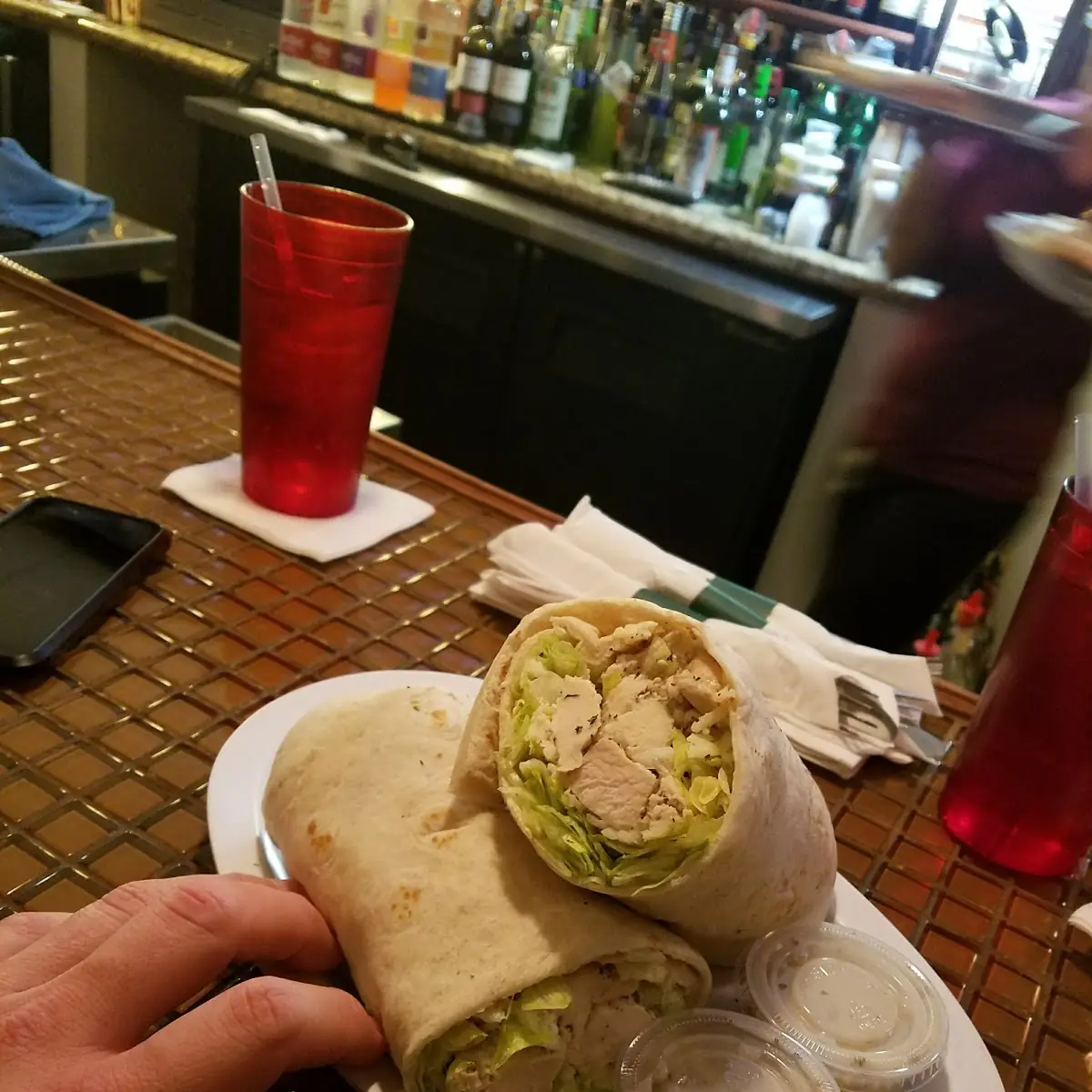 Medium Chicken Wrap