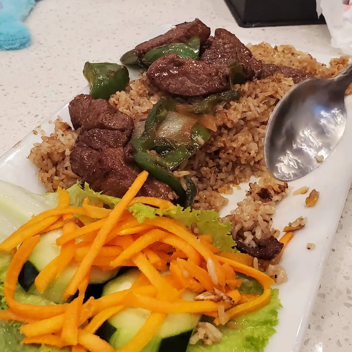 Shaken Beef Fried Rice
