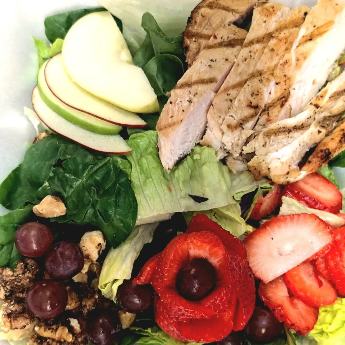 Chicken Spinach Salad