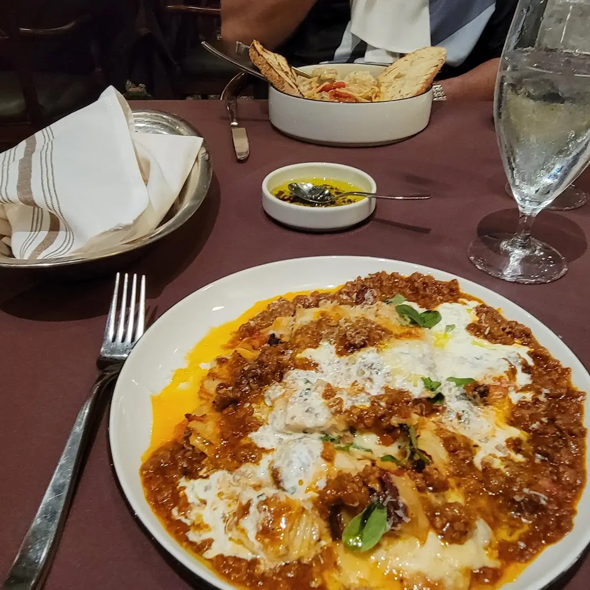 Pan Seared Lasagna