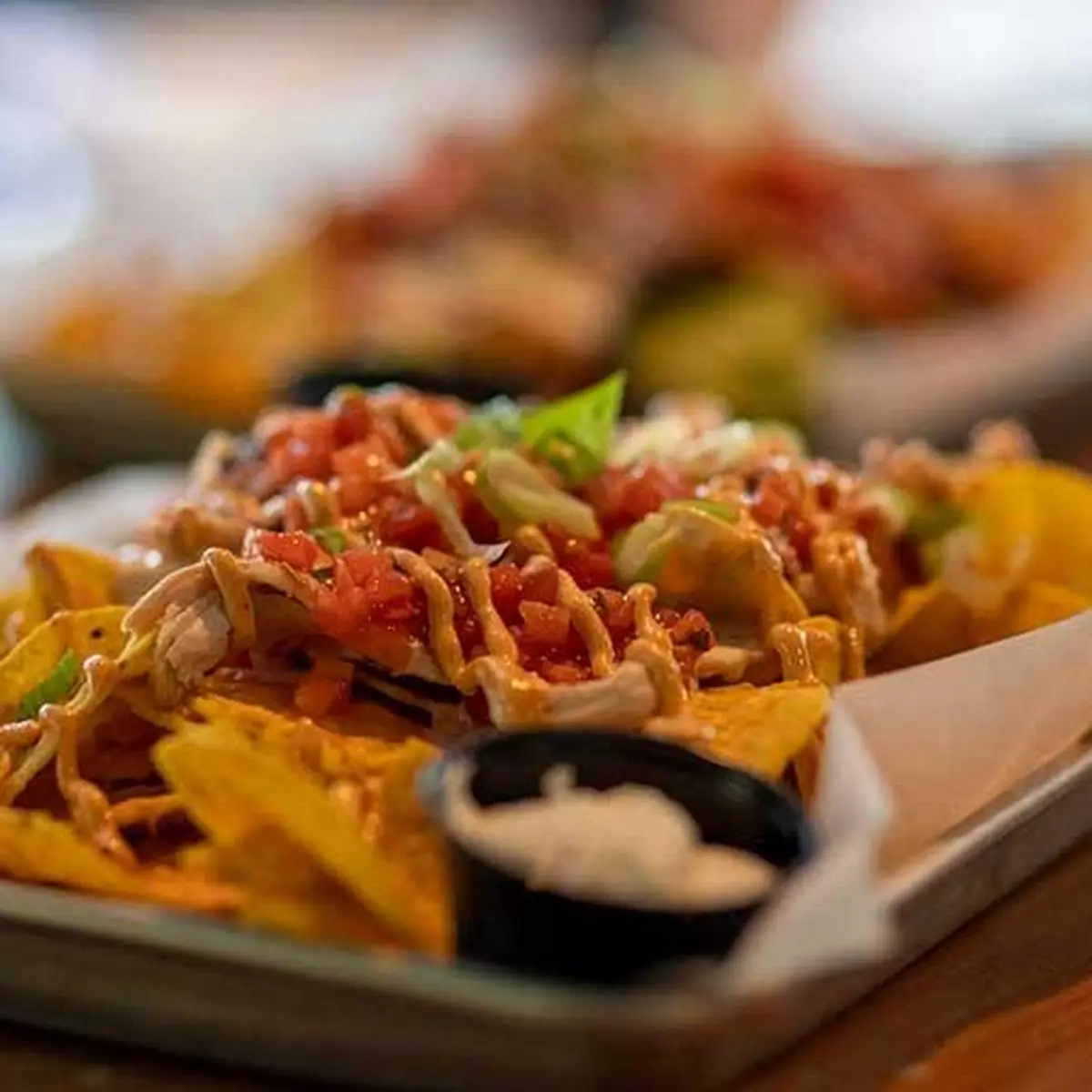 Smoked Chicken Nachos