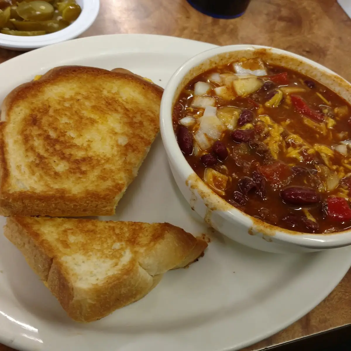 Chilli and Grilled Cheese