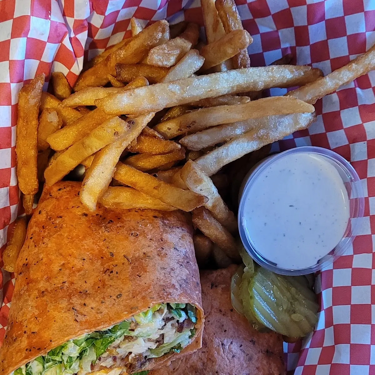 Chicken Bacon Ranch Wrap