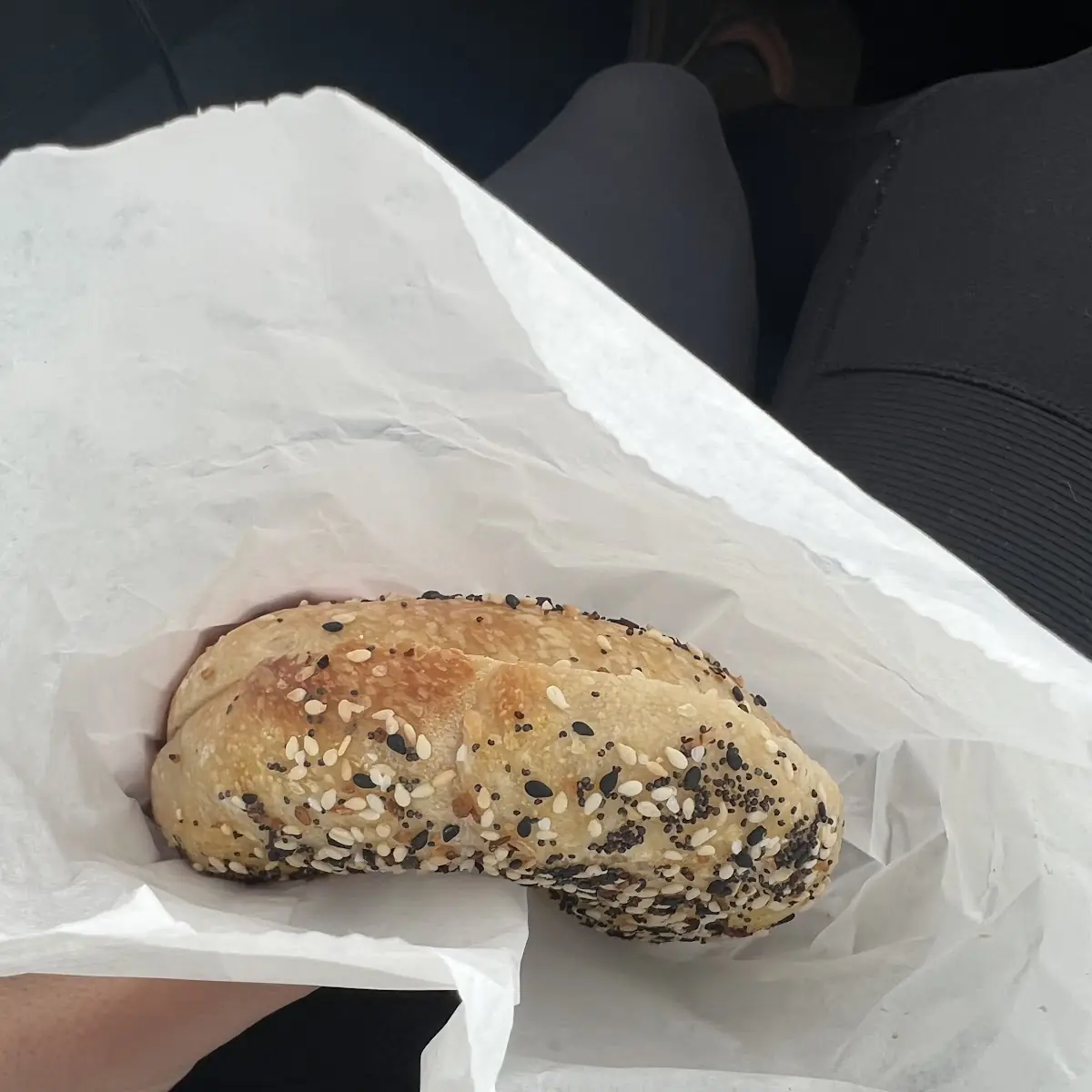 Everything Bagel with Butter