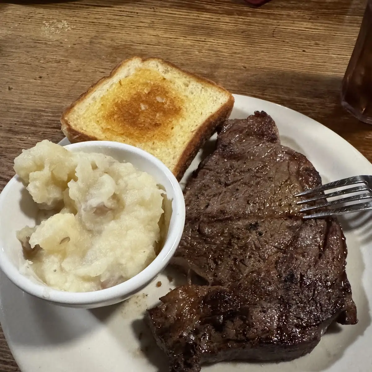 Ribeye Garlic Mashed Potatoes