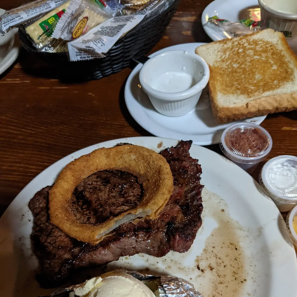 Steak and Mashed Potatoes