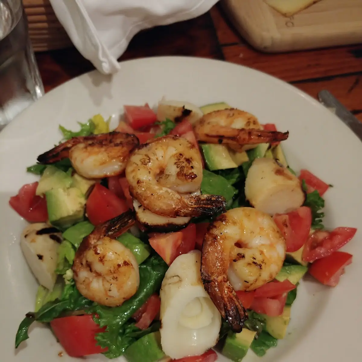 Grilled Shrimp Salad