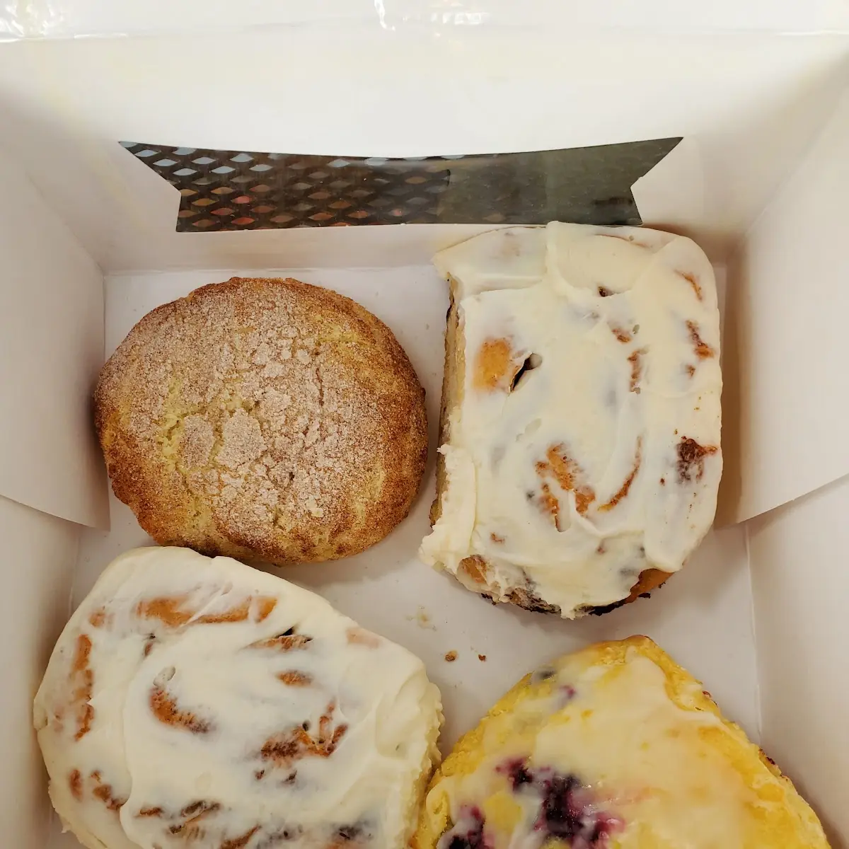 Lemon Scones and Cinnamon Rolls