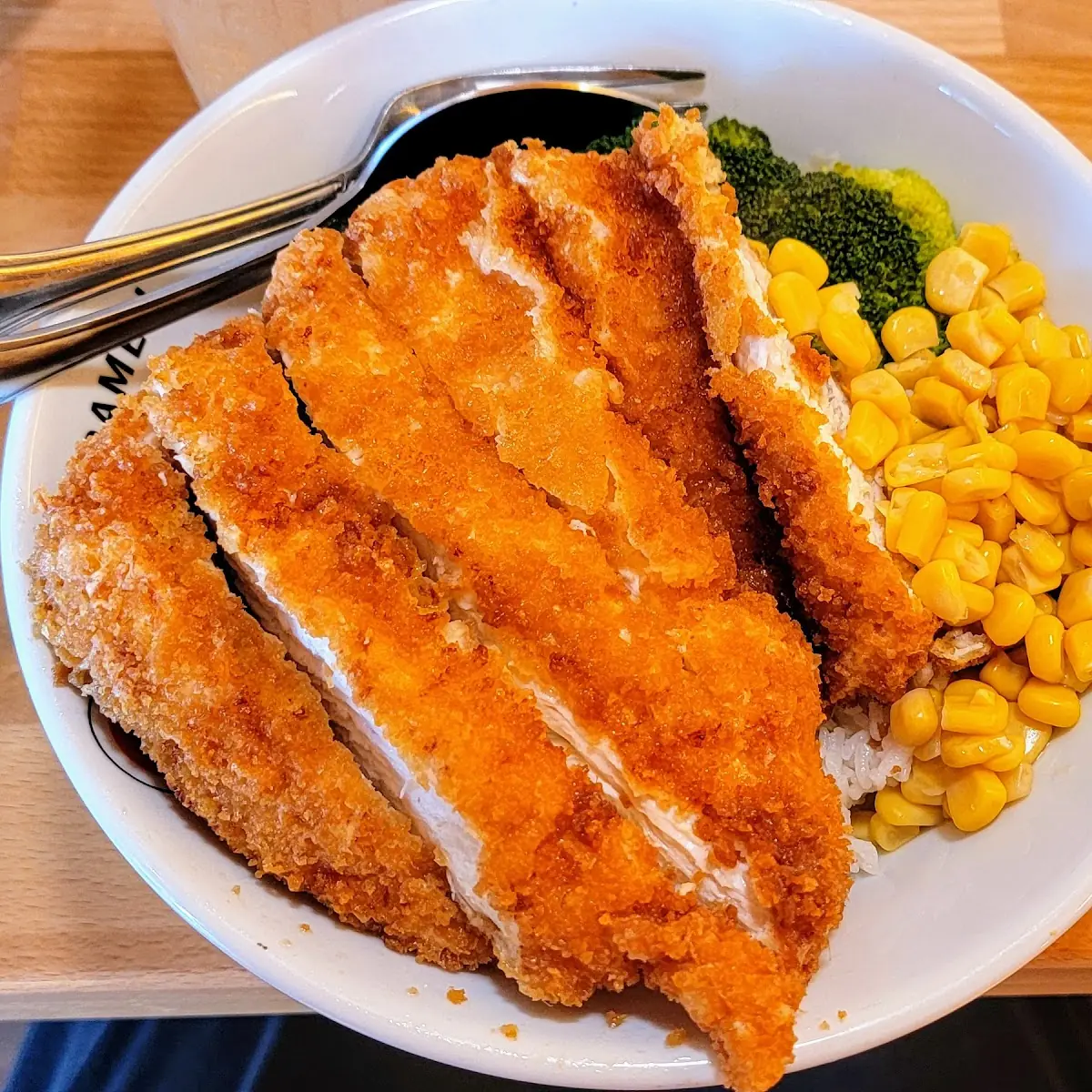 Crispy Chicken Katsu Rice Bowl