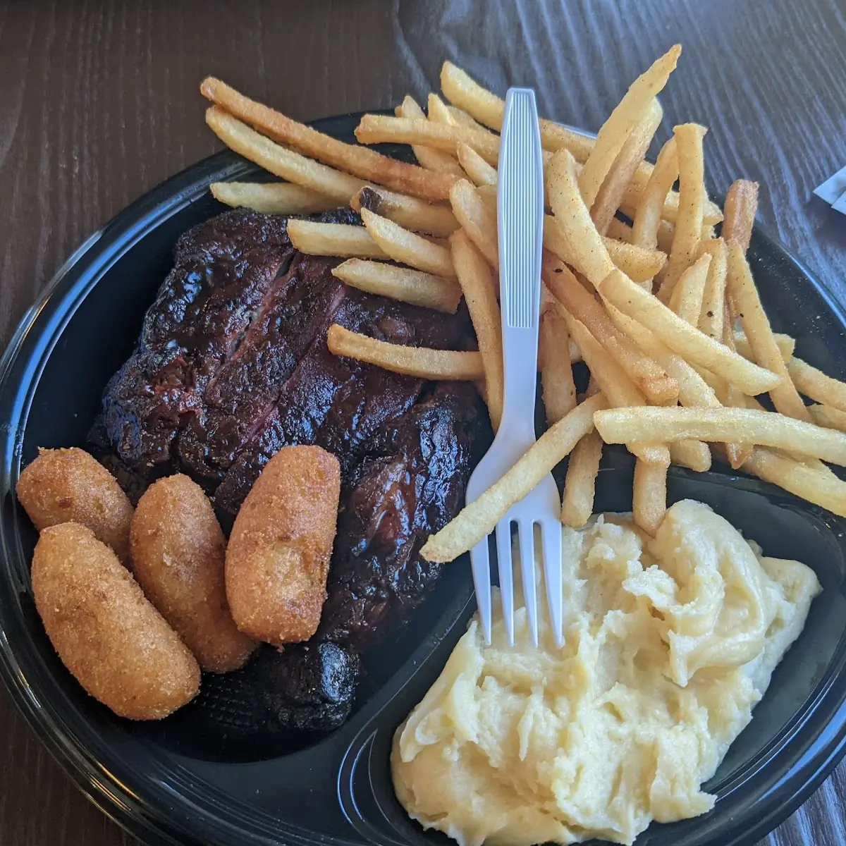 Fries Mash Potatoes Mac Cheese