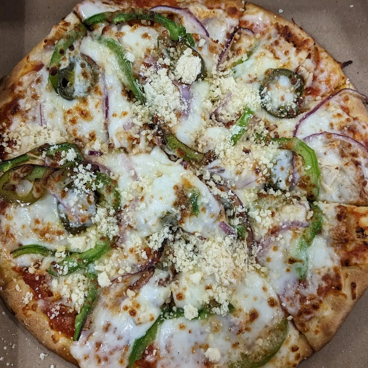 Rotisserie Chicken Pizza