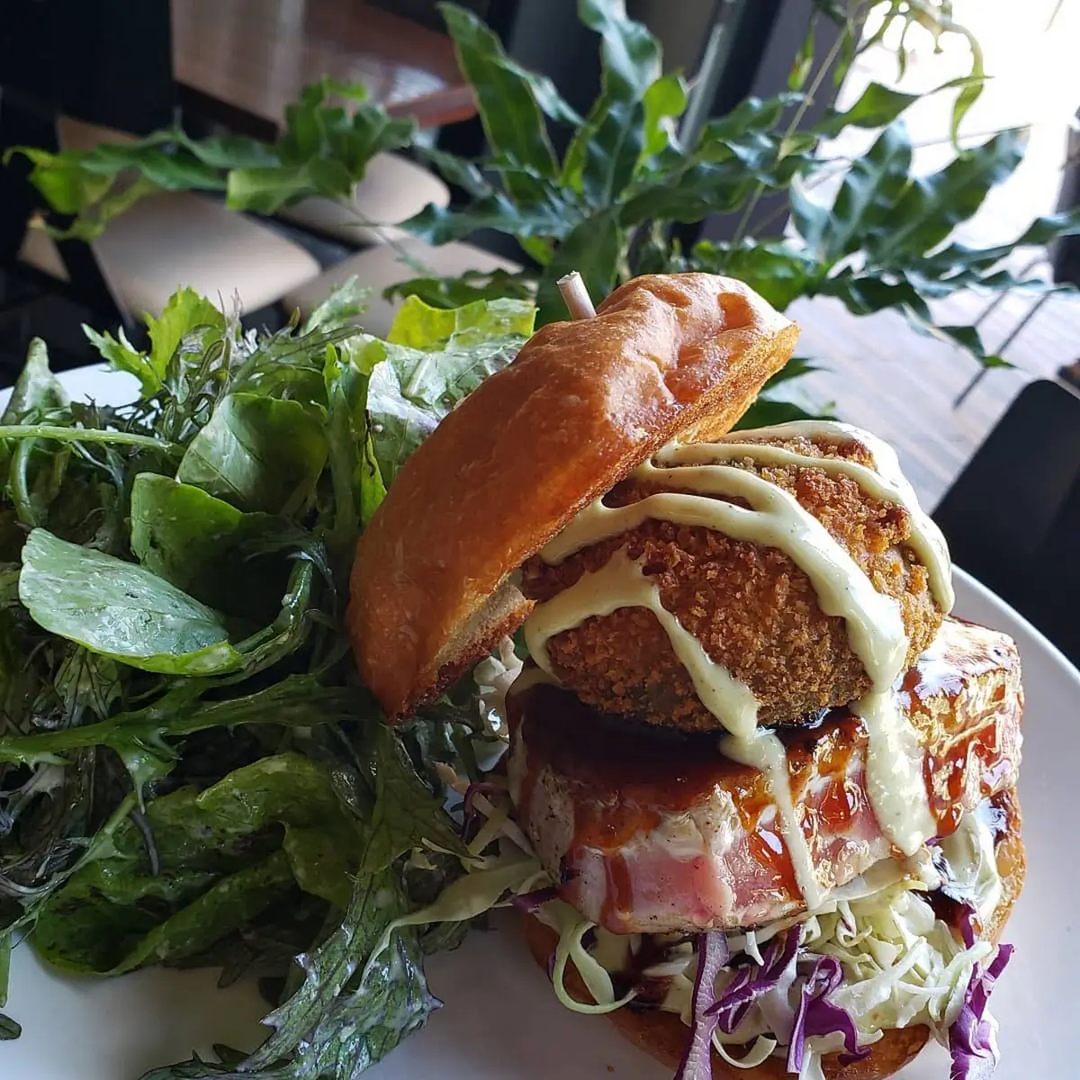 Seared Ahi Burger