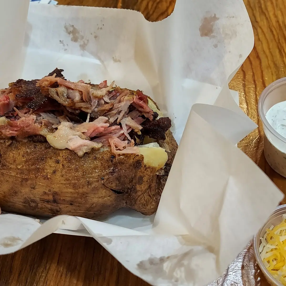 Smoked Baked Potato