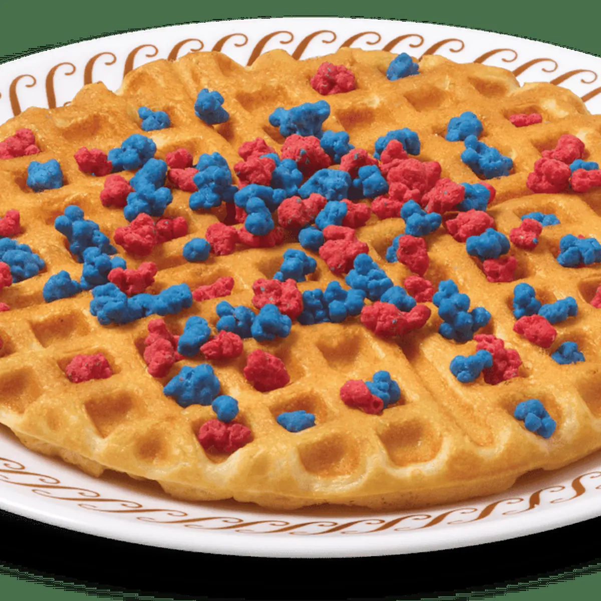Firework Waffle