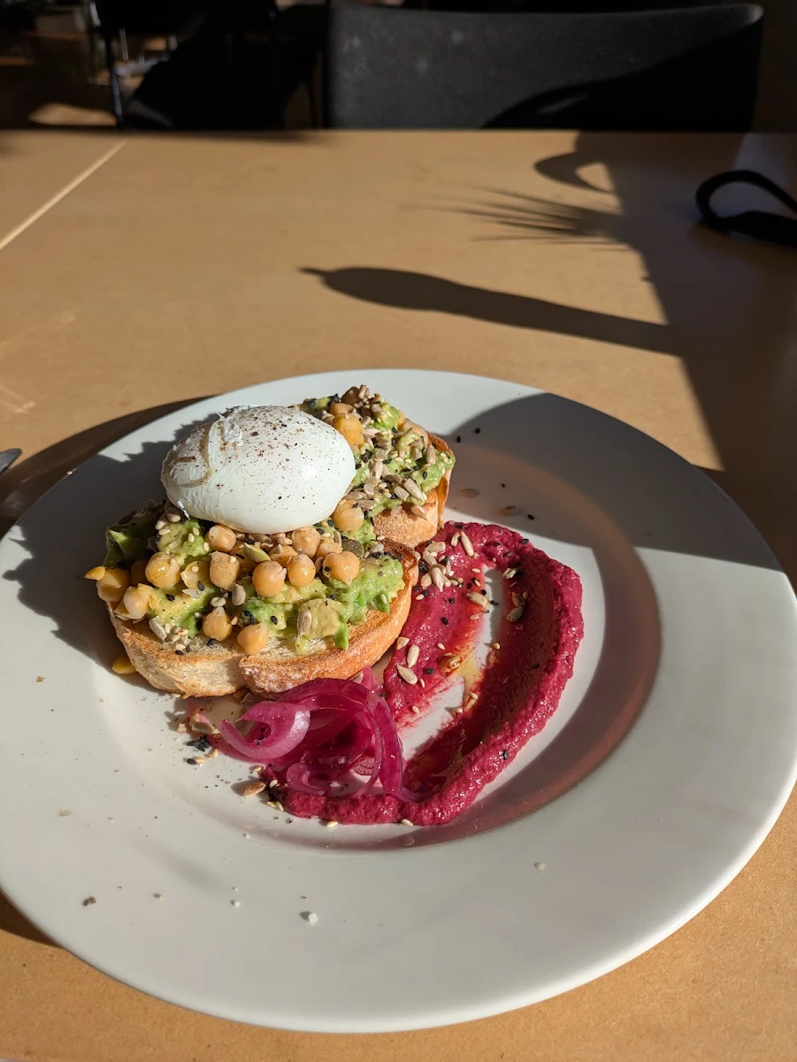 Avocado Toast, Kettering Cafe