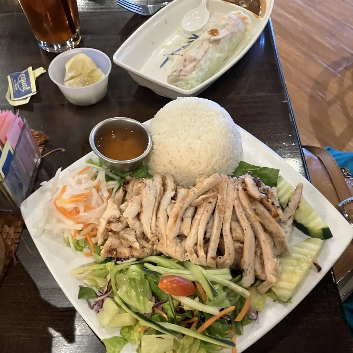 Vermicelli bowl with Fried Tofu