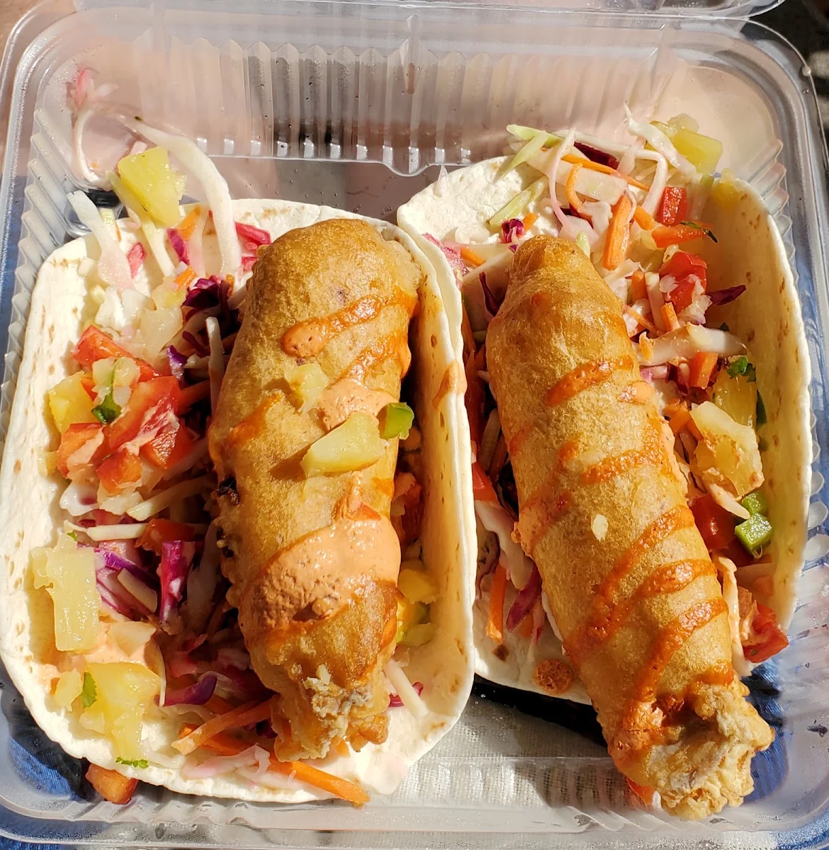 Fish Tacos to Go