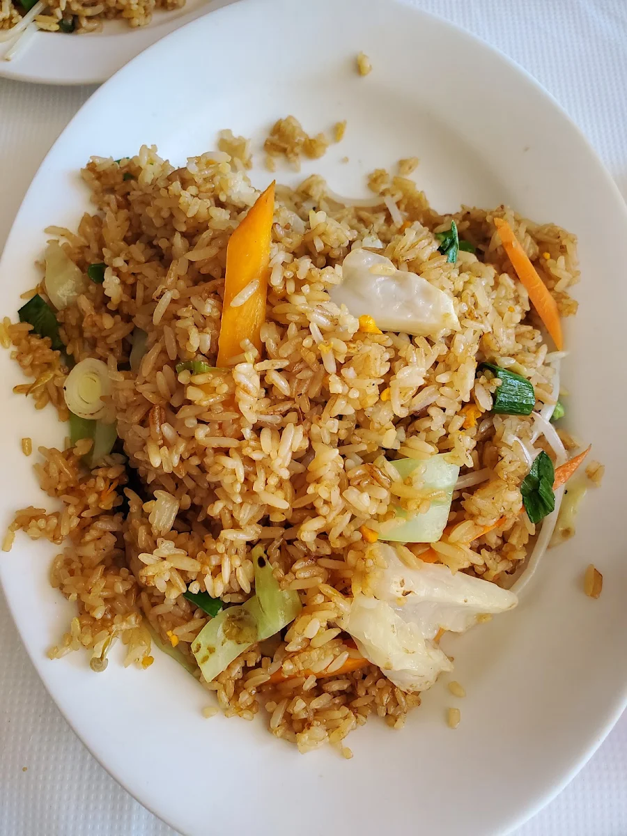 Vegetable Fried Rice, New Panda Chinese Restaurant