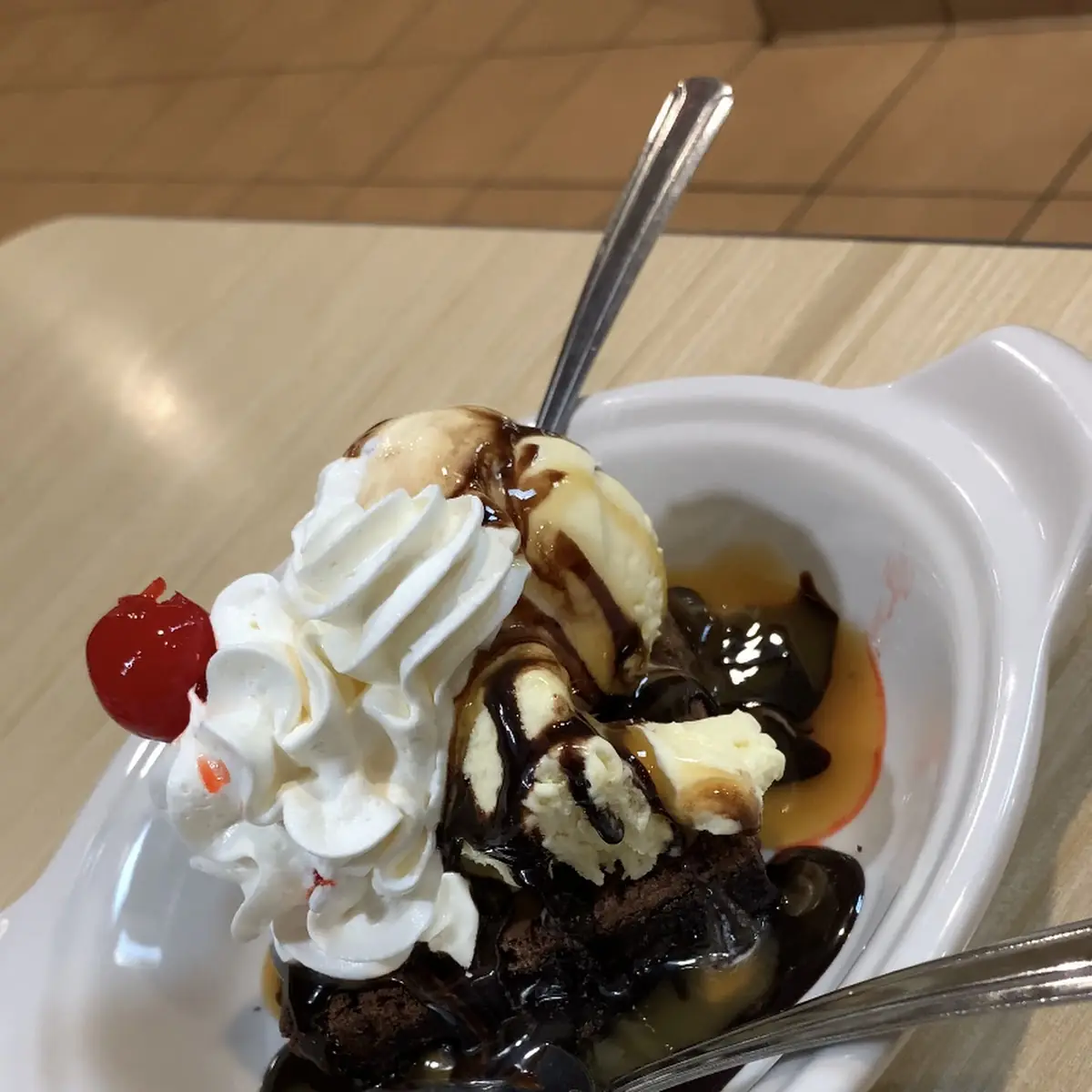 Brownie Sundae