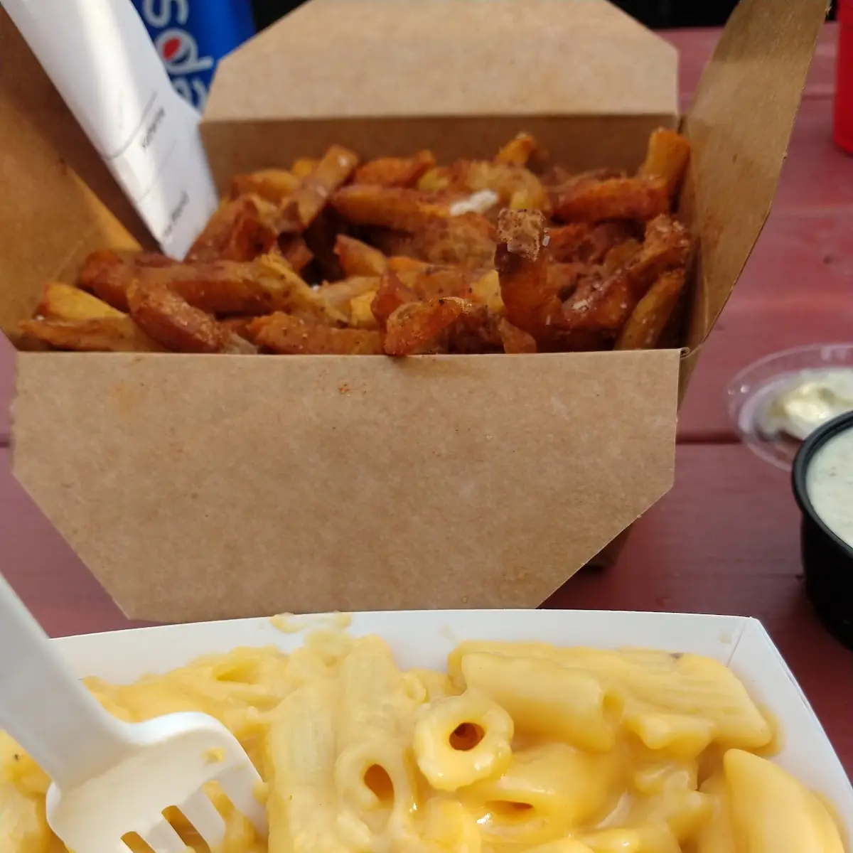 Mac and Cheese and Fries