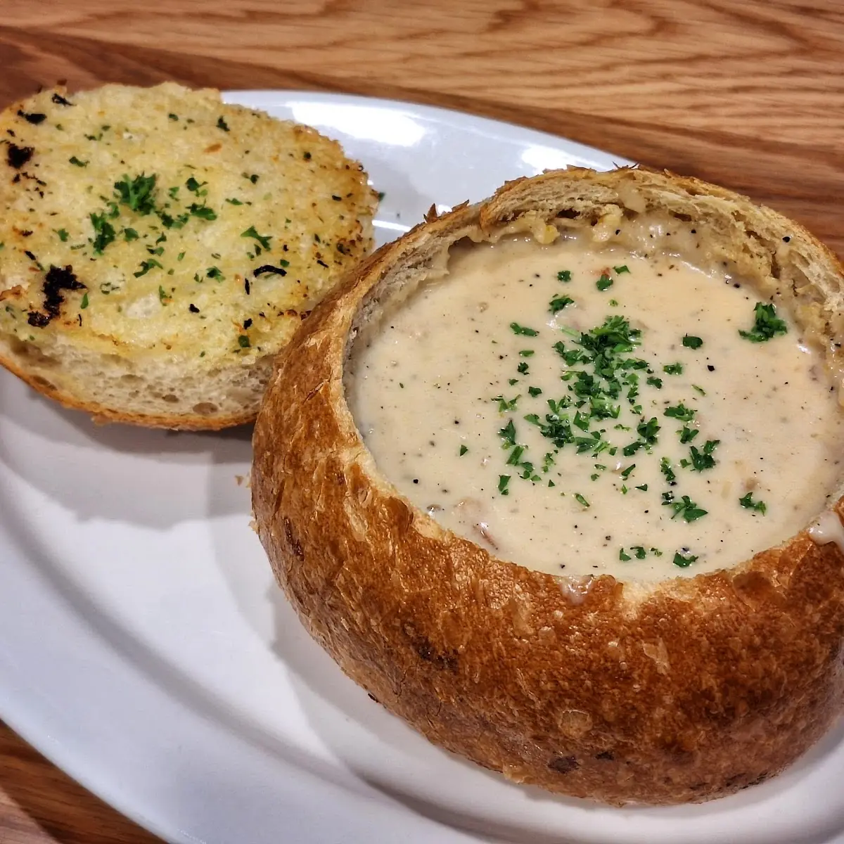 Parmesan Garlic Bread Basket
