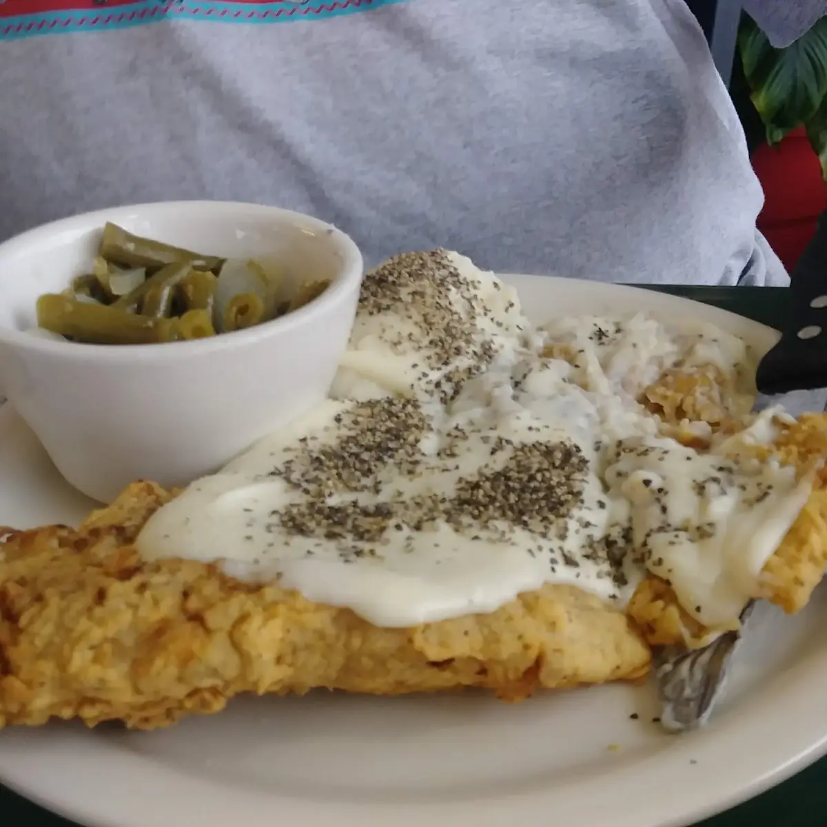 Our Famous Chicken Fried Steak Dinner